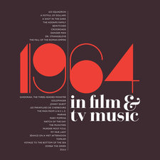 1964 in Film & TV Music. Передняя обложка. Нажмите, чтобы увеличить.