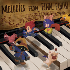 Melodies from Final Fantasy. Передняя обложка. Нажмите, чтобы увеличить.