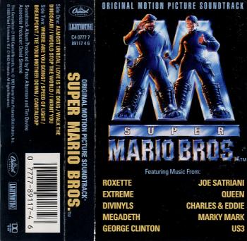 SUPER MARIO BROS. ORIGINAL MOTION PICTURE SOUNDTRACK. Front. Нажмите, чтобы увеличить. SUPER MARIO BROS. ORIGINAL MOTION PICTURE SOUNDTRACK. Front. Нажмите, чтобы увеличить.