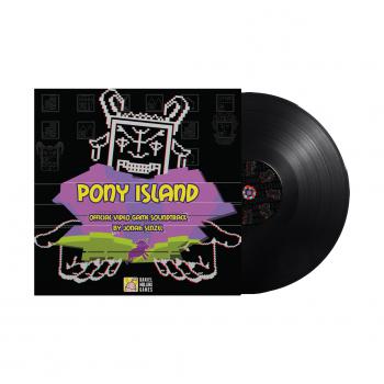 Pony Island Official Video Game Soundtrack. Front + Black Vinyl. Нажмите, чтобы увеличить.