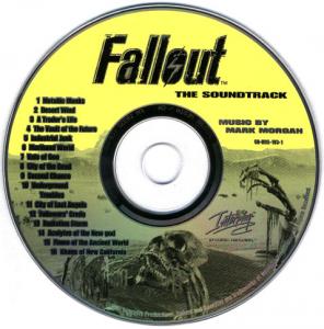 Fallout - The Soundtrack. Передняя обложка. Нажмите, чтобы увеличить.