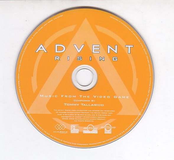 Слушать песню game. Advent Rising диск. Advent Rising бука. Sevenrose диск. Walk Rise диск.